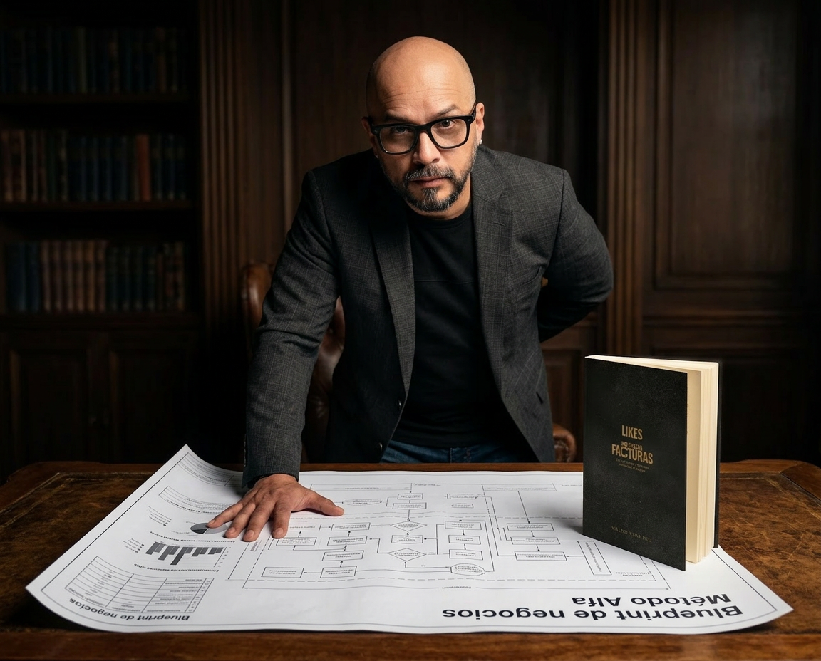 Waldo Serrano creando Blueprint de negocio con Metodo alfa